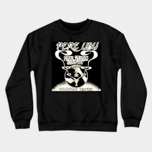 Final Solution 1976 Throwback Punk Art Rock New Wave Crewneck Sweatshirt